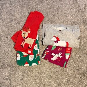 Carter's Red and Gray Kids Pajamas Set